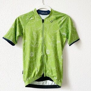 Velocio Women’s Floreal SE Jersey Cycling Bike Green Size Small Outdoor Sporty